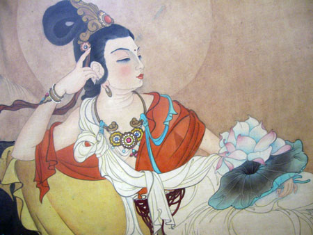 林美珍：觀世音圖